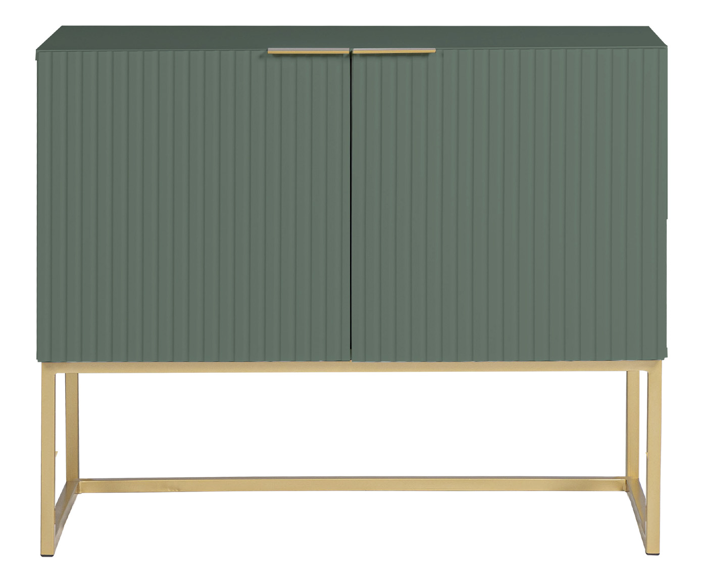 Buffet Ondulado 2 Portas Verde image number 2