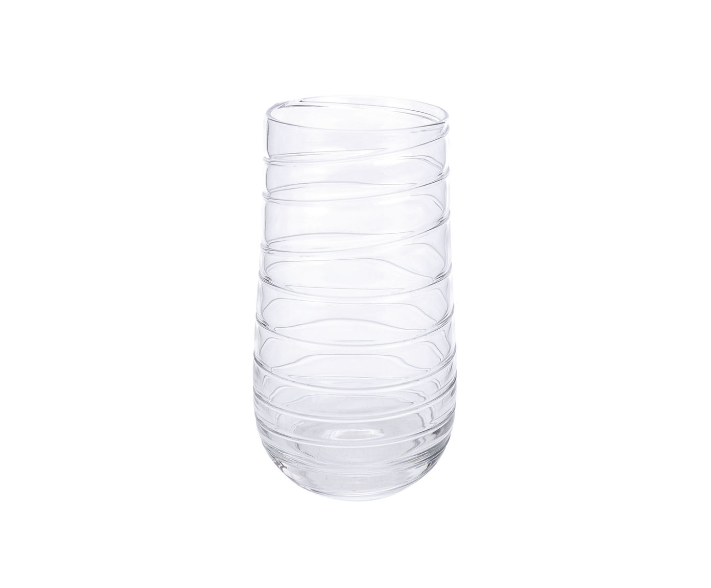 Copo Alto Vidro Linhas Incolor - 515ml image number 0