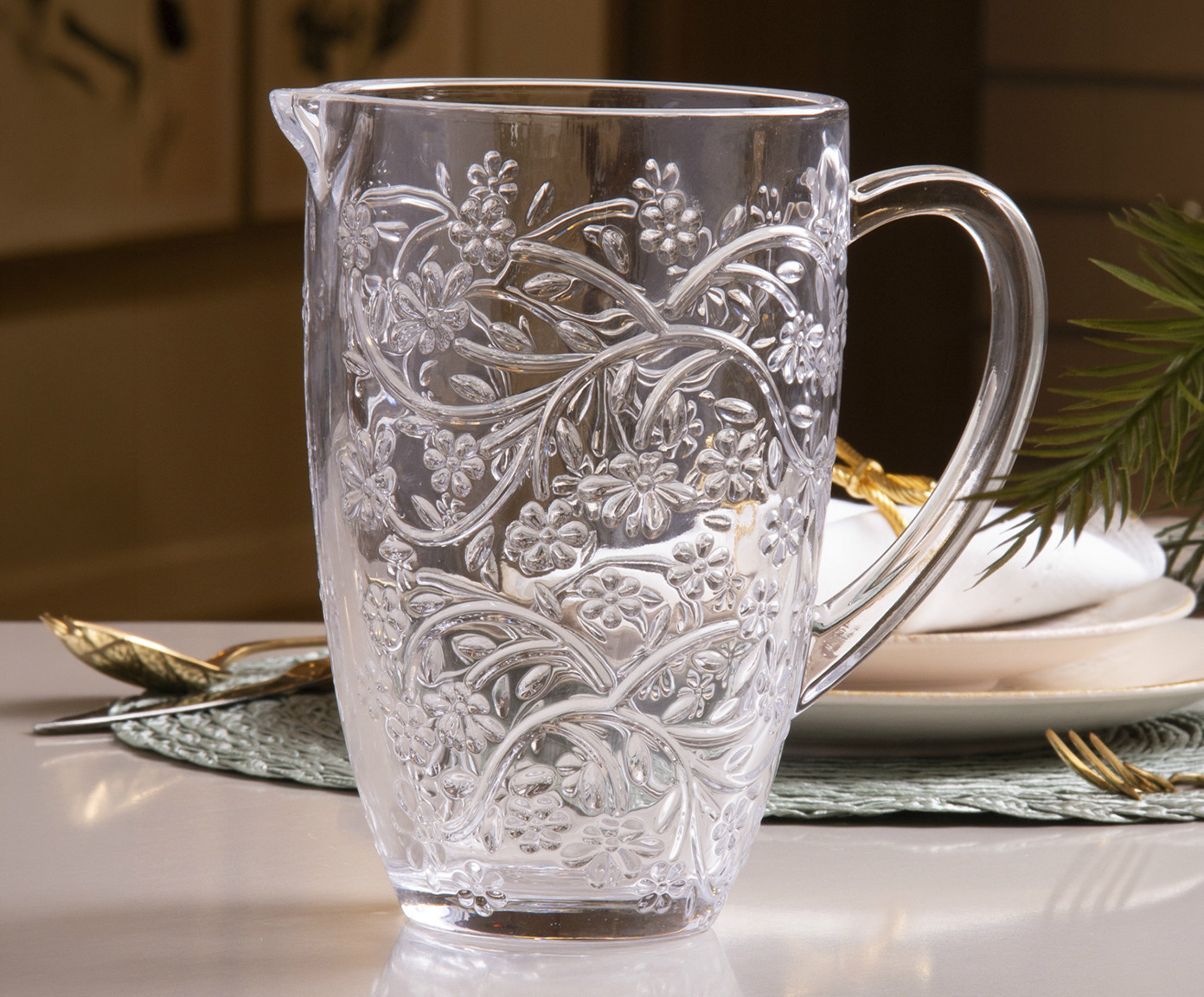 Jarra em Cristal Daisy image number 3