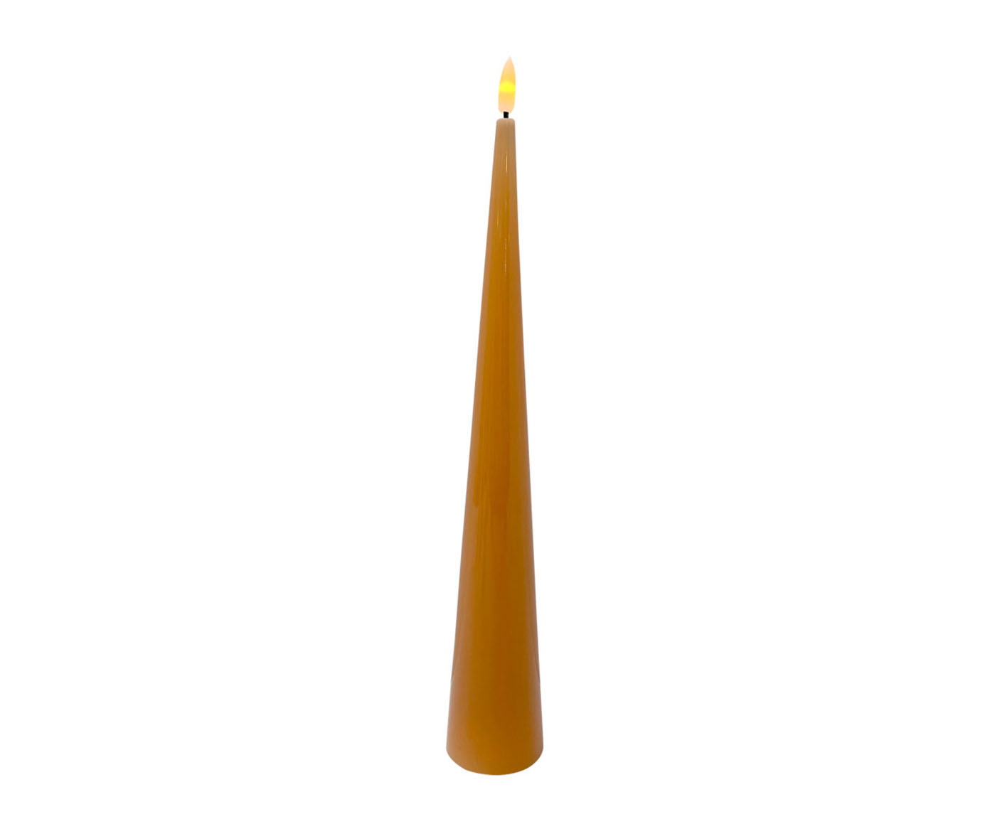 Vela de Led A Pilha Iluminato Terracota - image 0