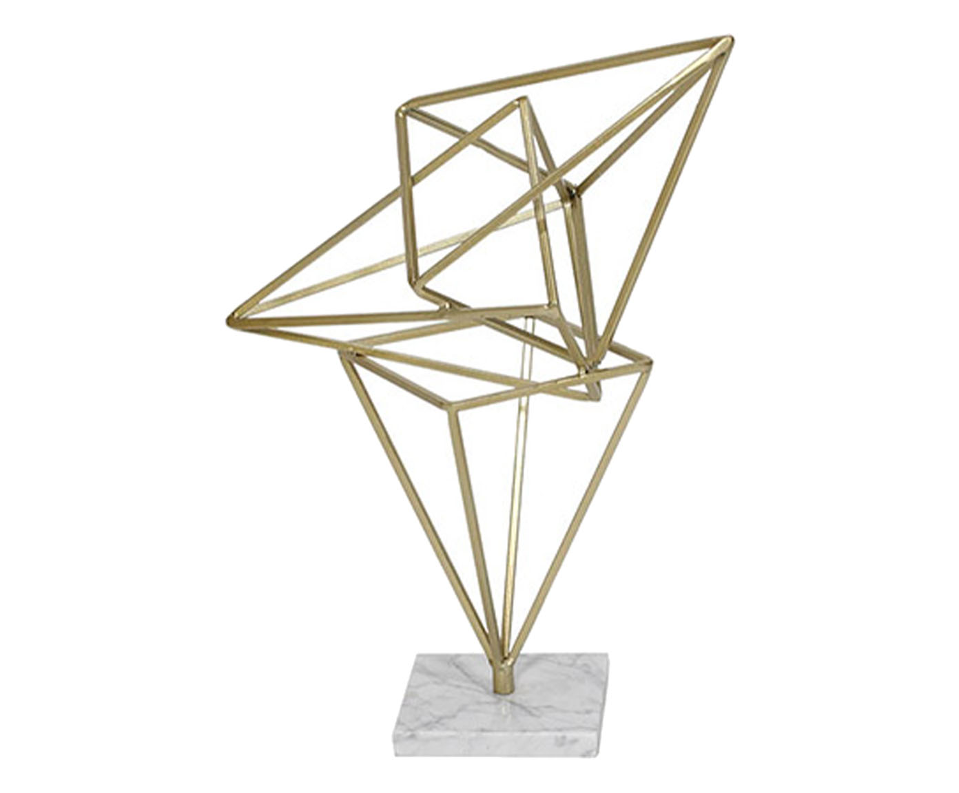 Adorno Triangulos Na Base Marmorizada image number 0