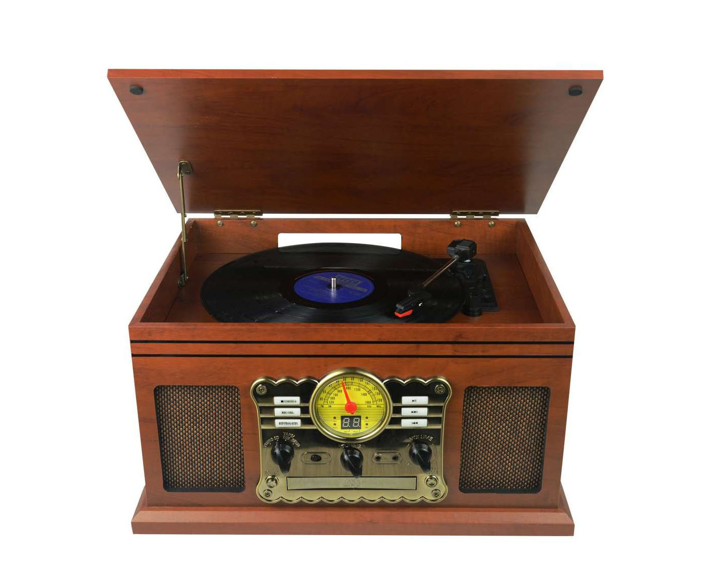 Toca Discos Phoenix Marrom - image 1