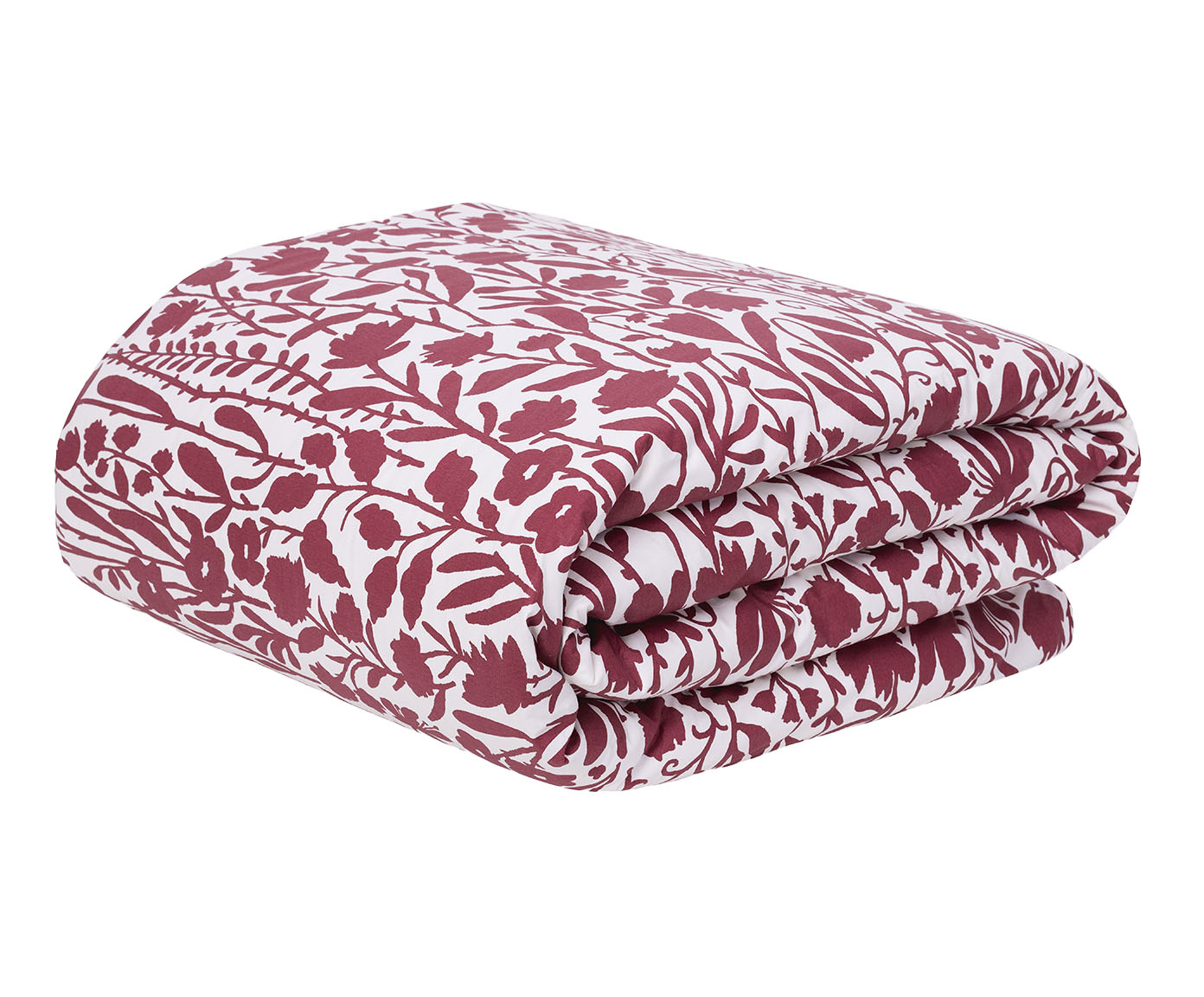 Duvet Floral Artsy Vermelho 200 Fios - image 0