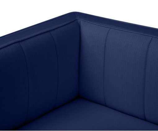 Sof&aacute; Day Bed Bergamo em Sarja - Marinho image number 3