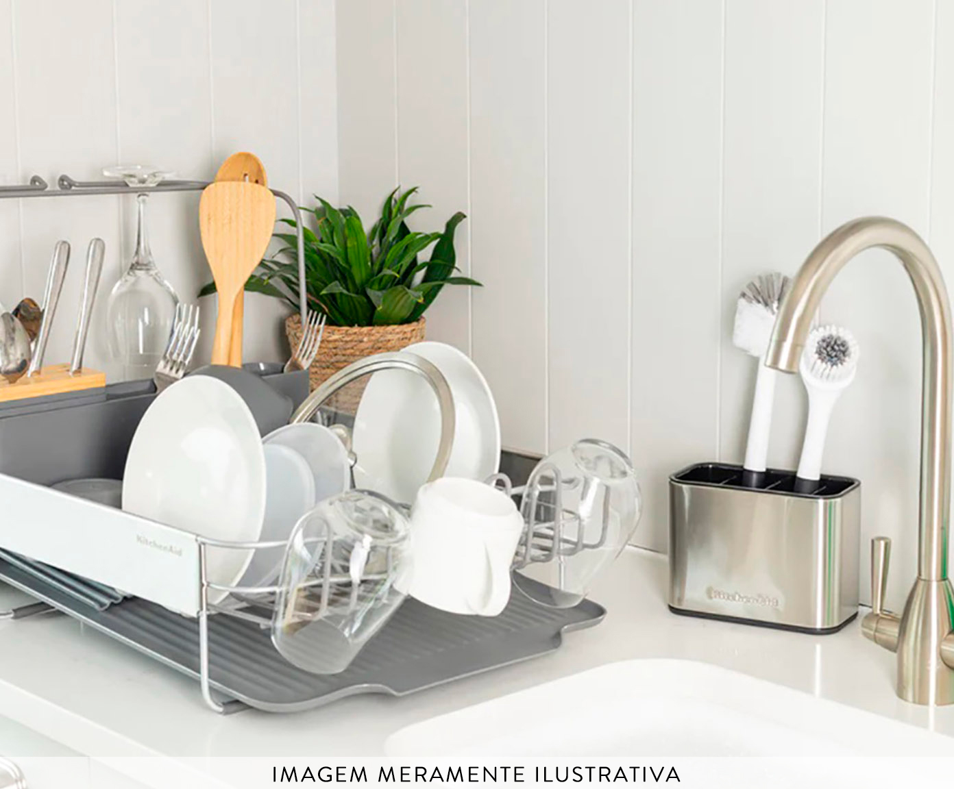 Escorredor de Lou&ccedil;as Expans&iacute;vel Kitchenaid image number 2