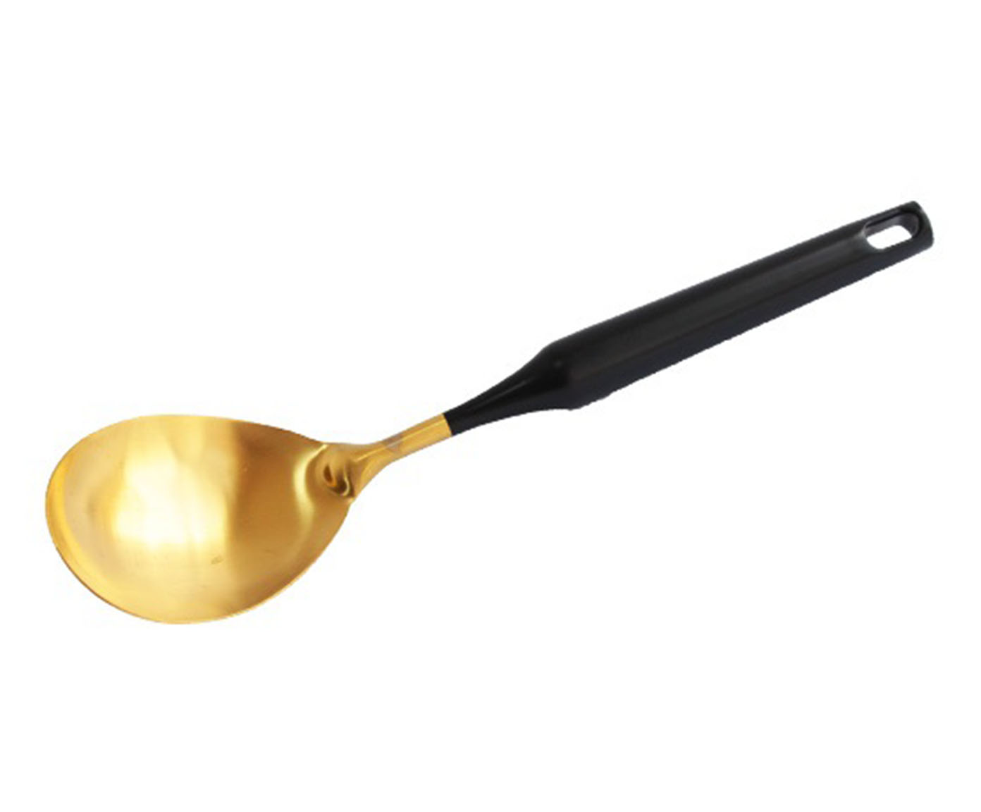 Colher em Inox Preta e Dourada - image 0