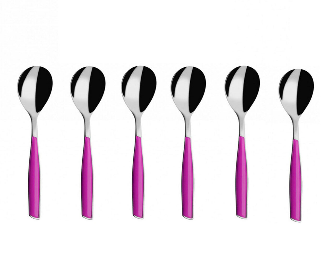 Jogo de Colheres para Caf&eacute; Glamour Roxo - image 1