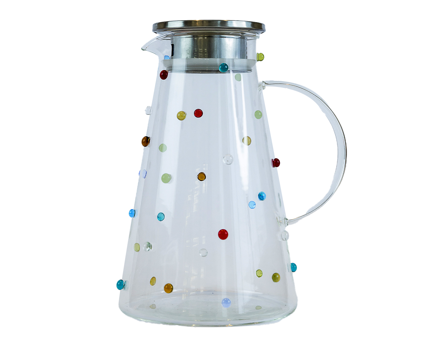 Jarra Boro Gemas com Tampa de Inox Colorida - image 0