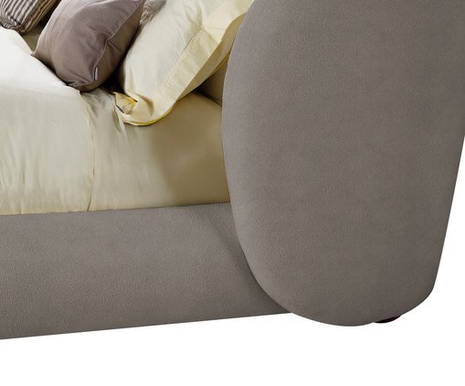 Cama Lumie Veludo Soft Cinza image number 3
