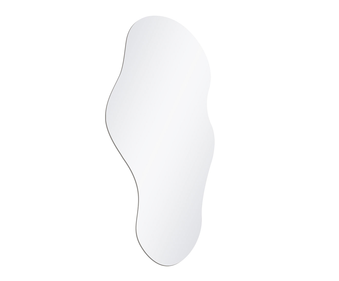 Espelho Org&acirc;nico Lapidado Led Branco com Bot&atilde;o I - image 1