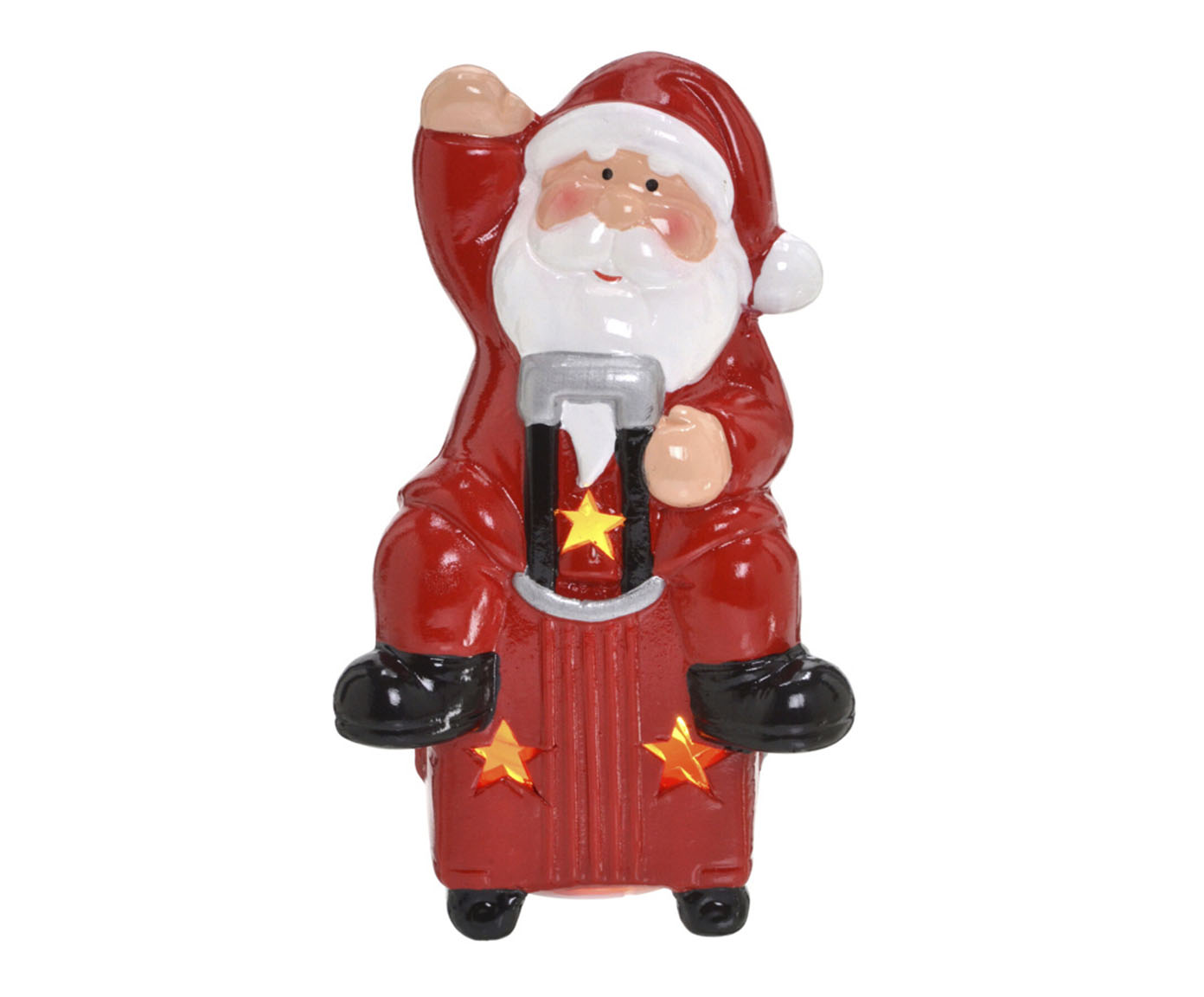 Papai Noel Decorativo com Luz Estrela do Norte - image 0