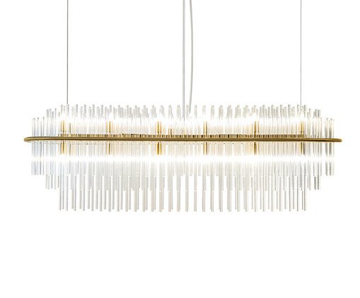 Pendente Doppler Dourado Bivolt - image 0