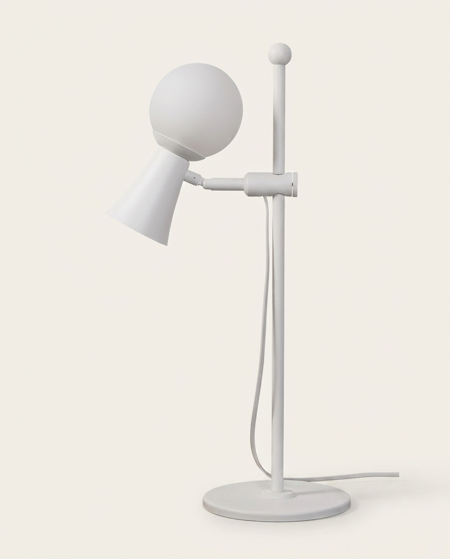 Abajur Dirham Branco image number 2