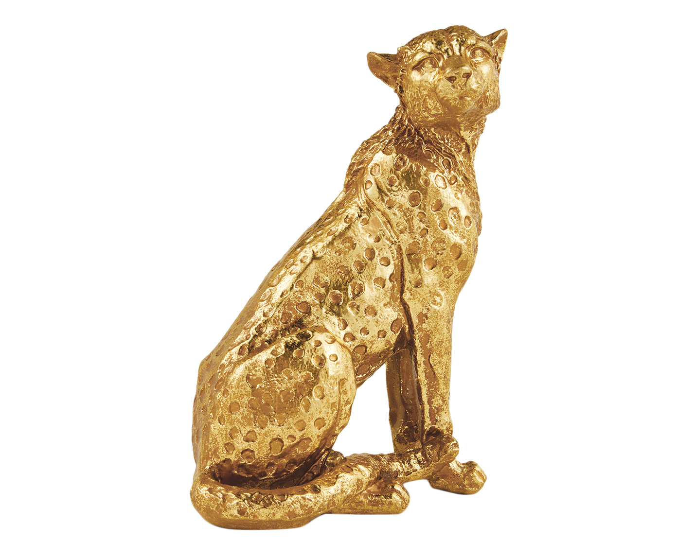 Escultura Leopardo - Dourado image number 0