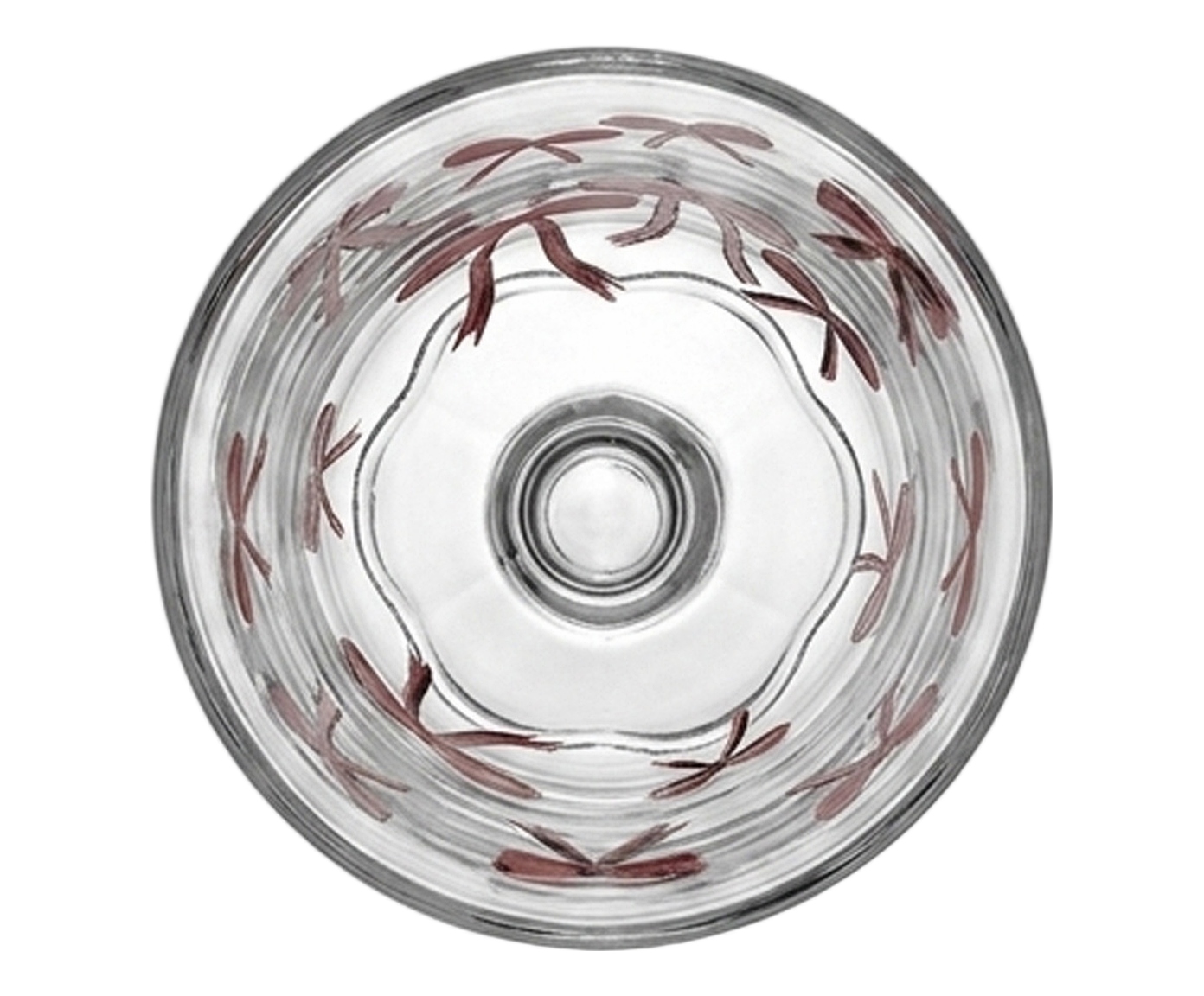 Jogo de Ta&ccedil;as em Cristal Ecol&oacute;gico Belle Ros&eacute; Vintage image number 2