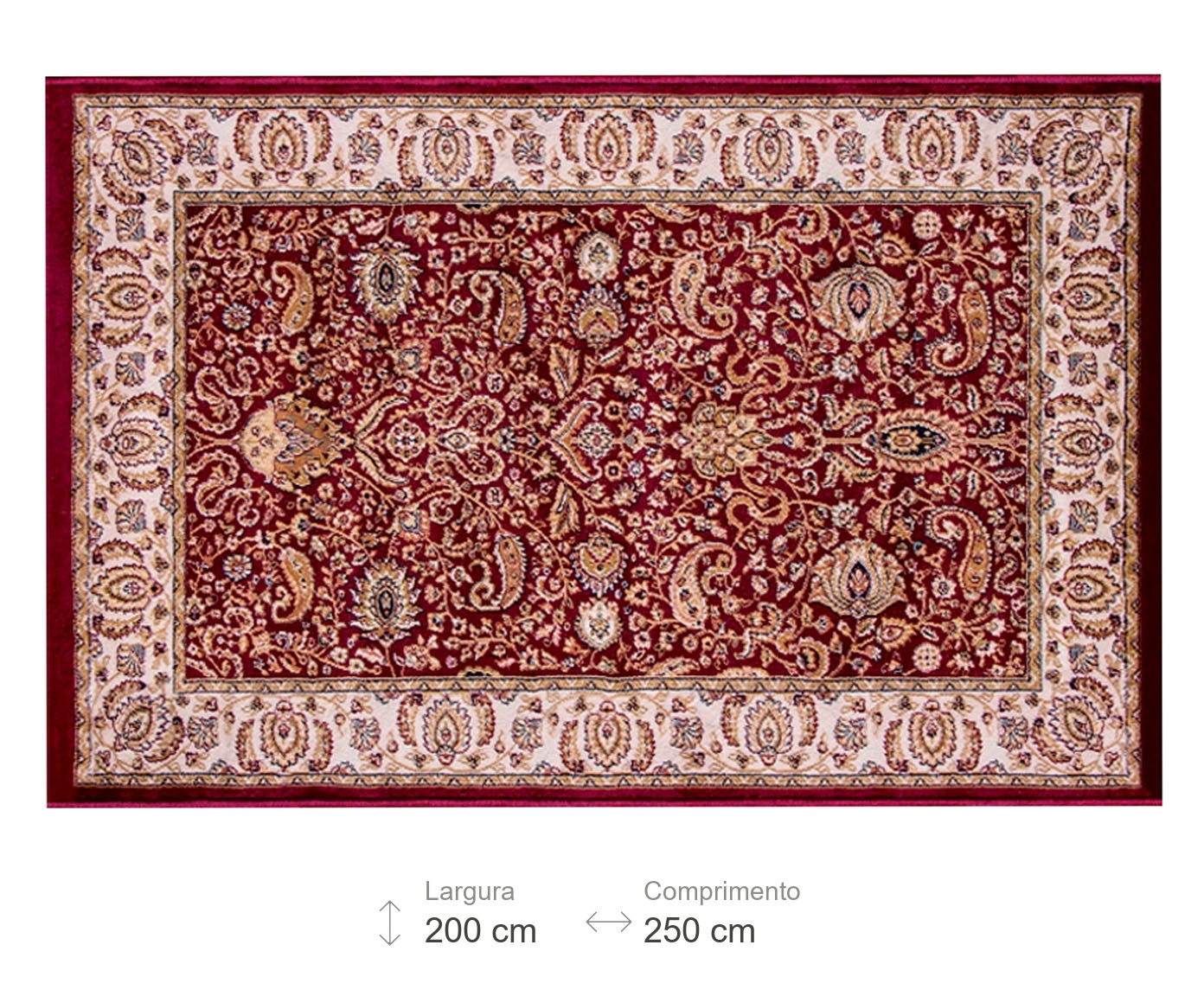 Tapete Babil Red image number 1