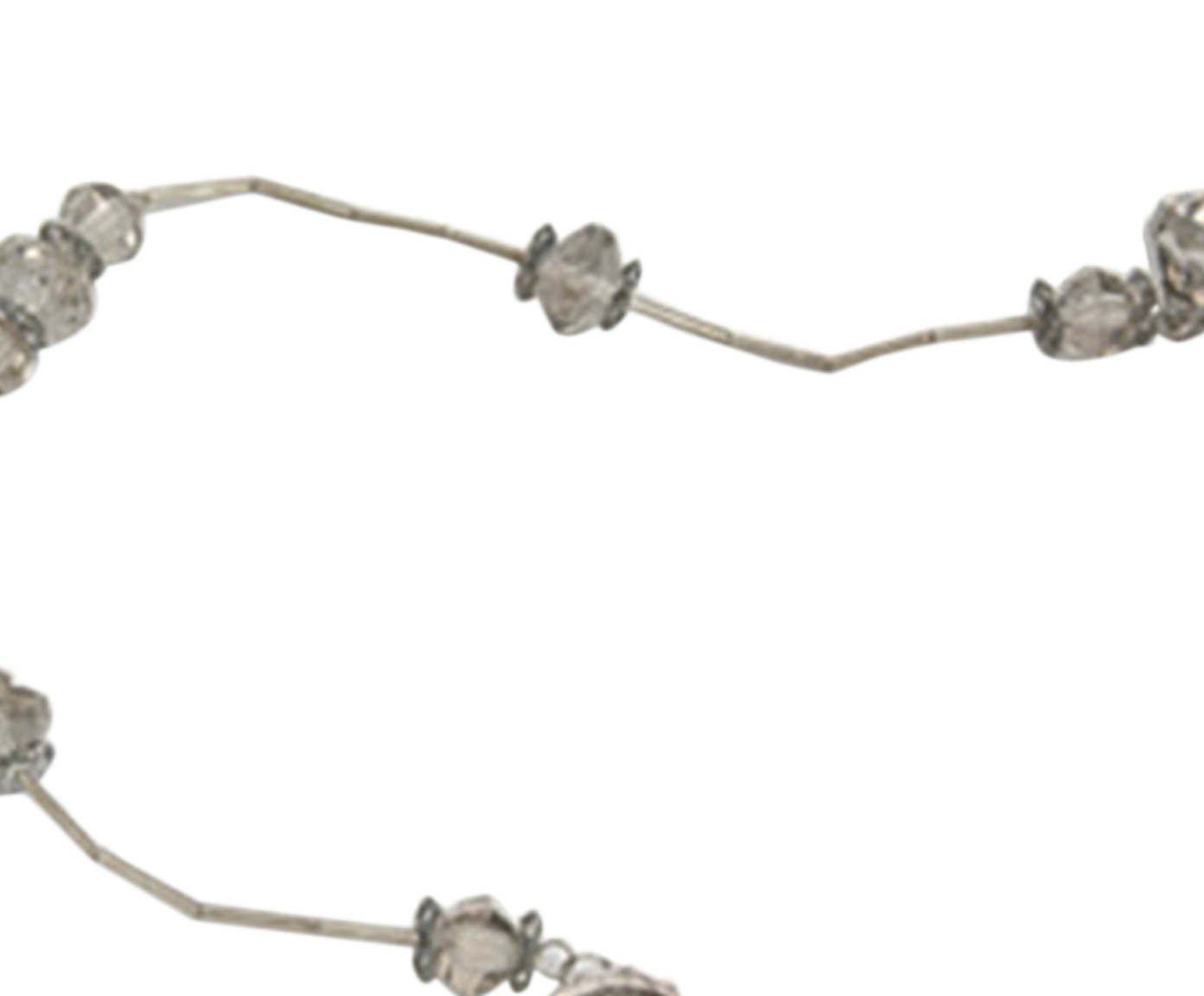 Enfeite Necklace Cinza image number 1