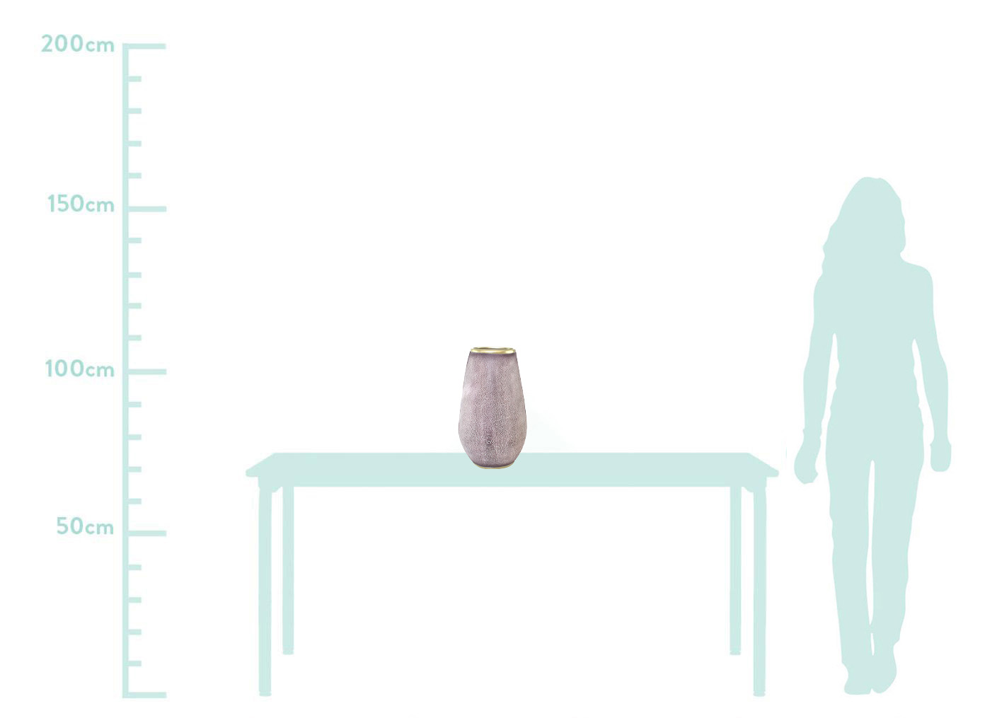 Vaso de Resina Greta - Dourado - image 1