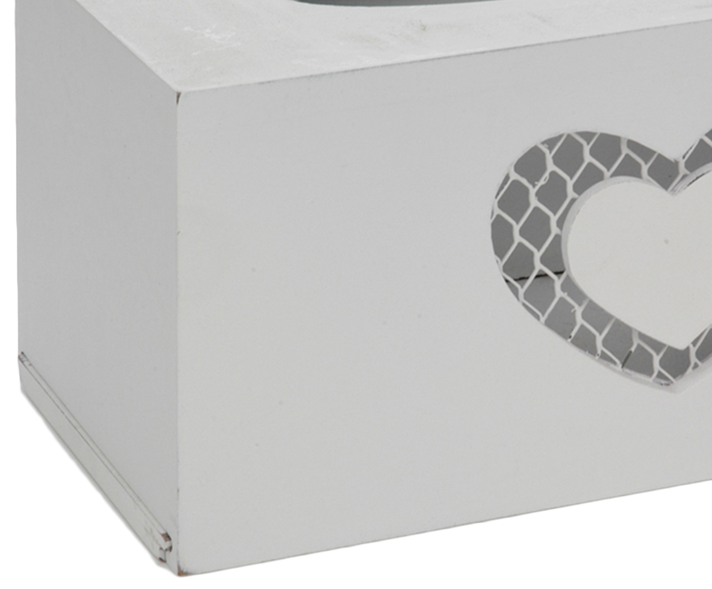 Porta-Len&ccedil;os Heart Branco - image 1