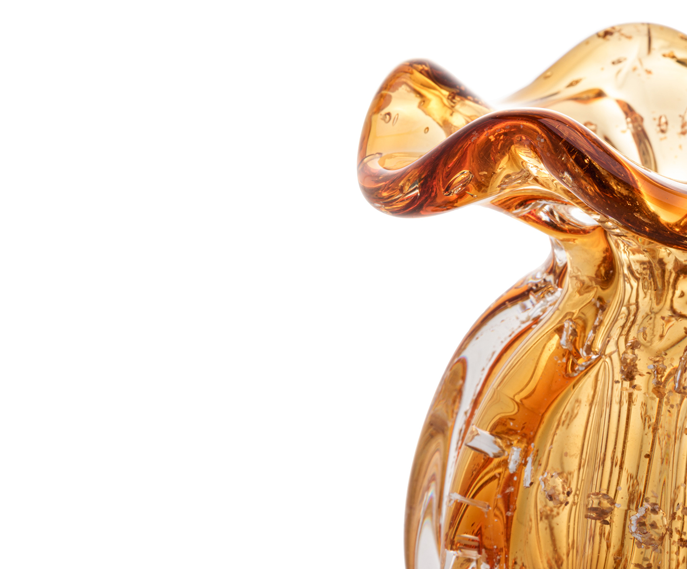 Vaso Italy Tauerete &Acirc;mbar Dourado image number 2