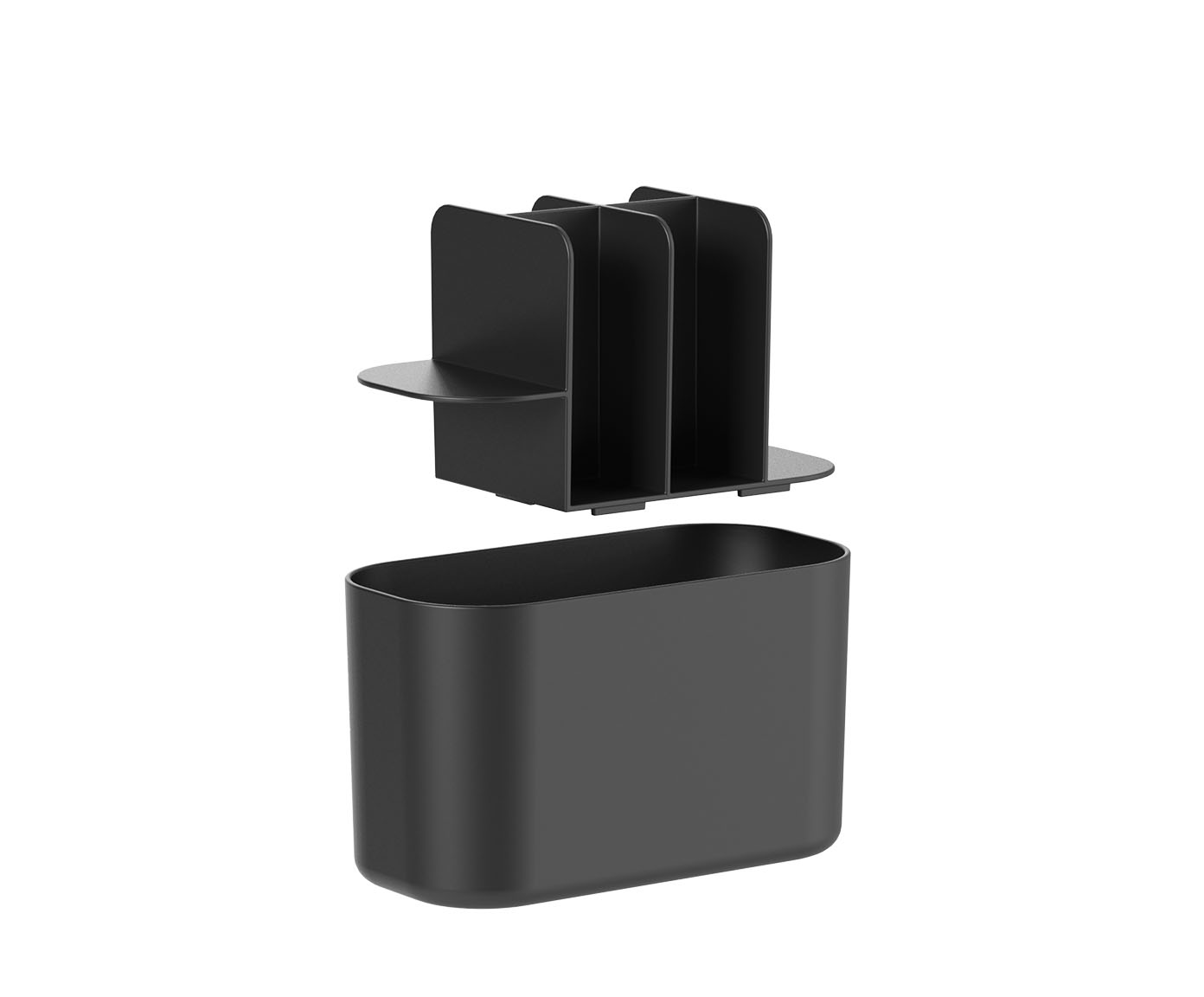 Organizador de Maquiagem Bold Preto image number 3