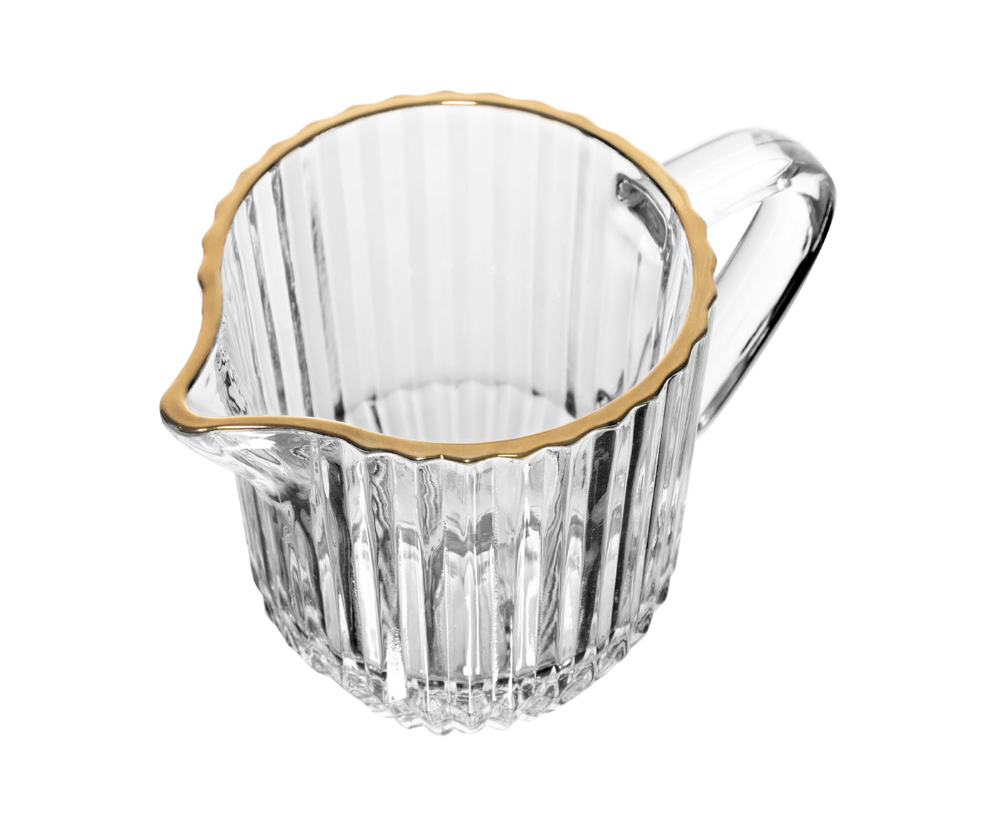 Leiteira de Cristal com Fio Dourado Imperatriz - image 1