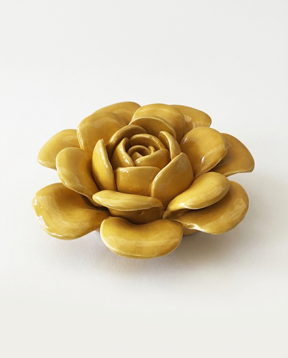 Adorno Flor Amarelo - image 1