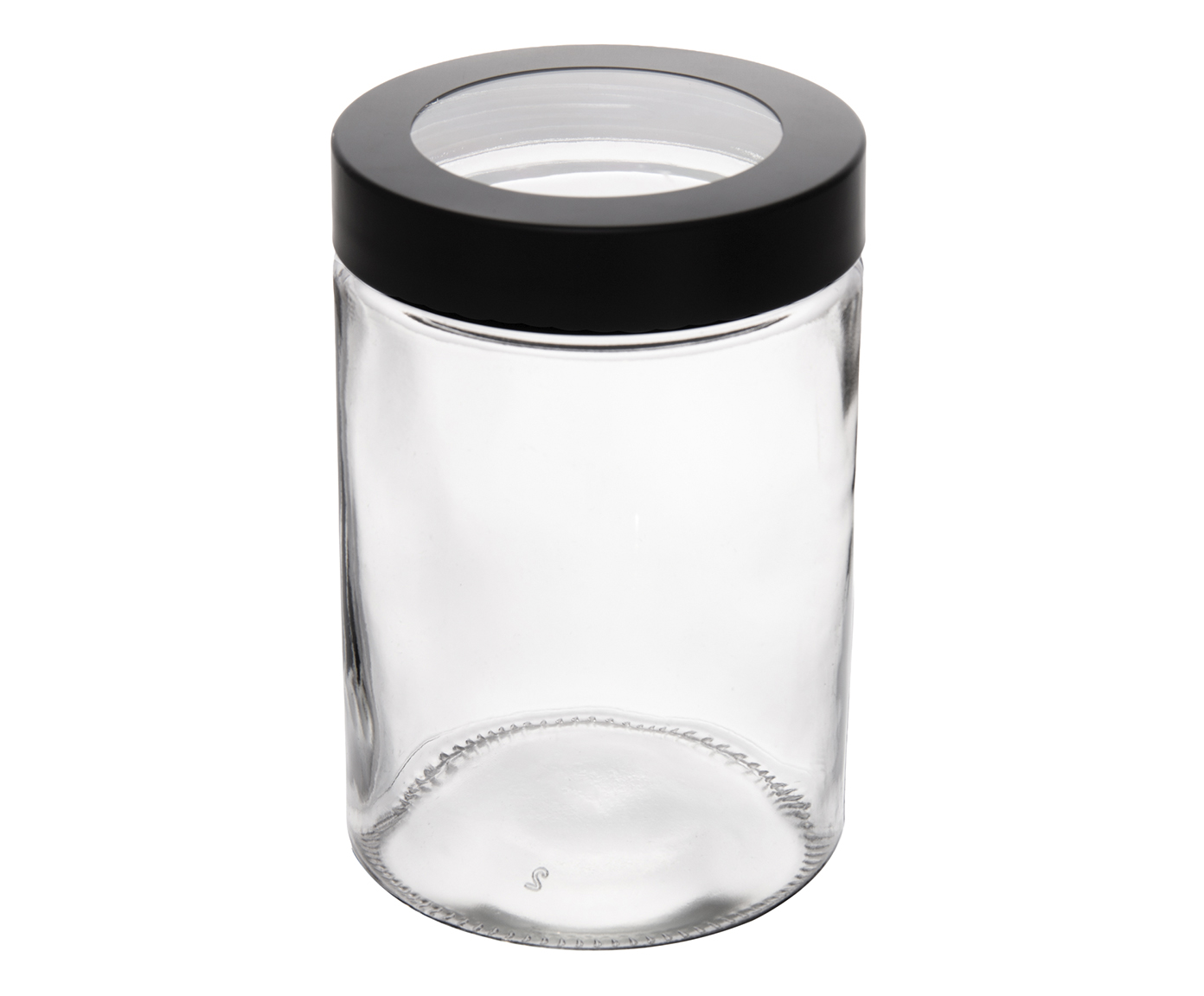Pote com Visor na Tampa Basic Preto - 1,290L - image 1