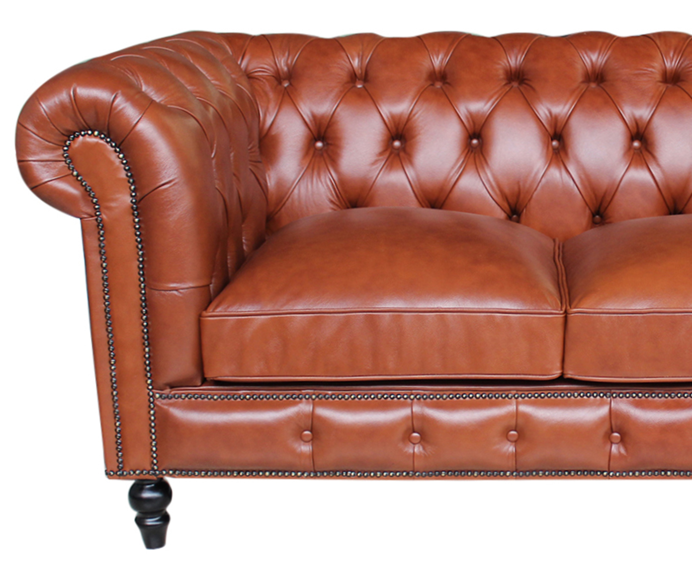 Sof&aacute; Chesterfield em Couro - U&iacute;sque image number 5