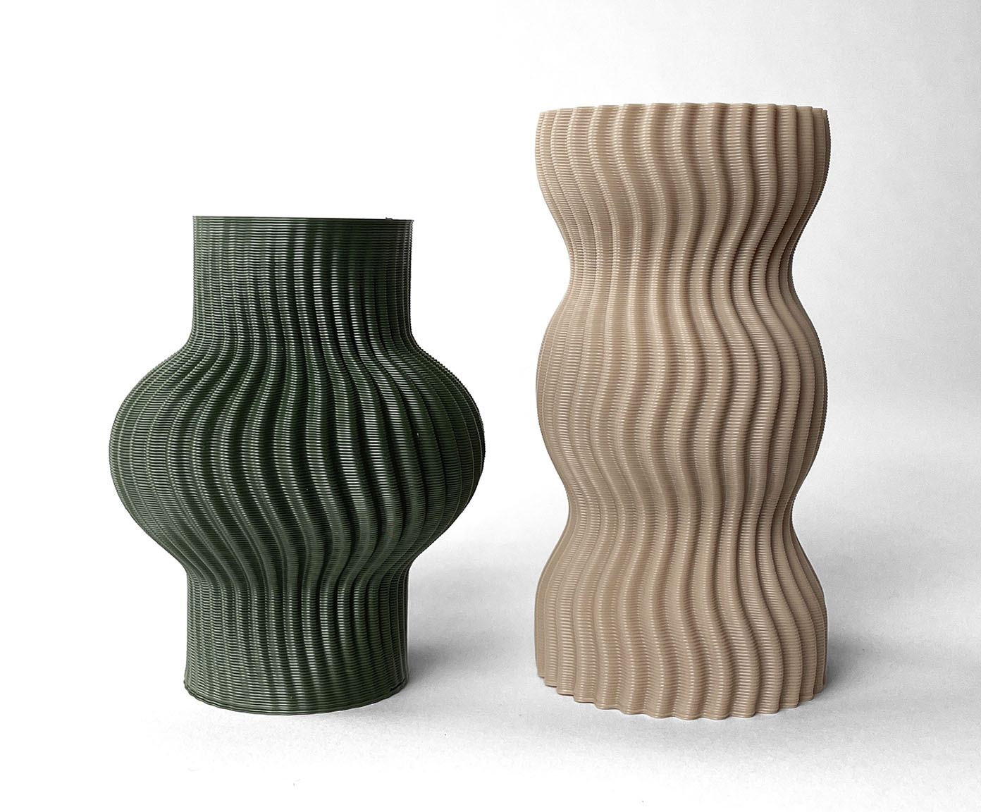 Mini Vaso Onda 3 Areia image number 5