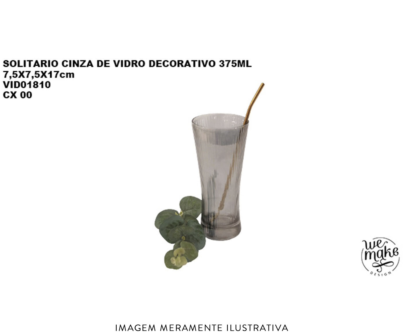 Solit&aacute;rio Glam Cinza - image 1