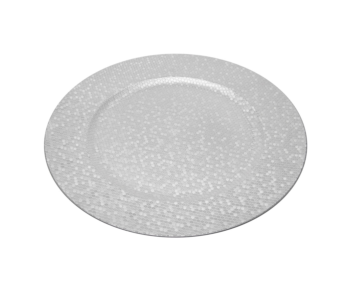 Sousplat Shine Prateado - image 1