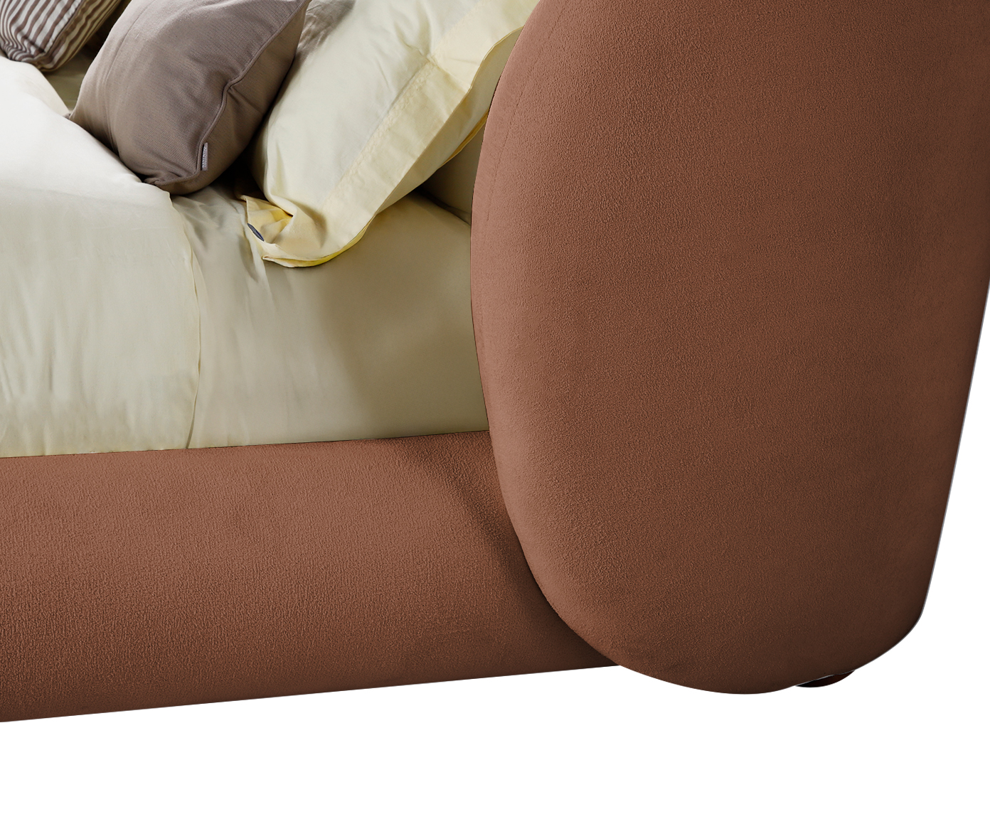 Cama Lumie Boucl&eacute; Atoalhado Terracota image number 4