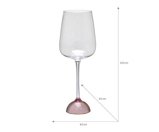 Ta&ccedil;a para Vinho Seren Rosa - image 1
