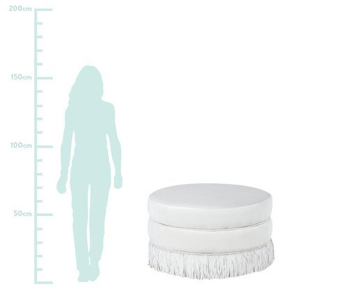 Puff Franja Disco - Off White image number 6