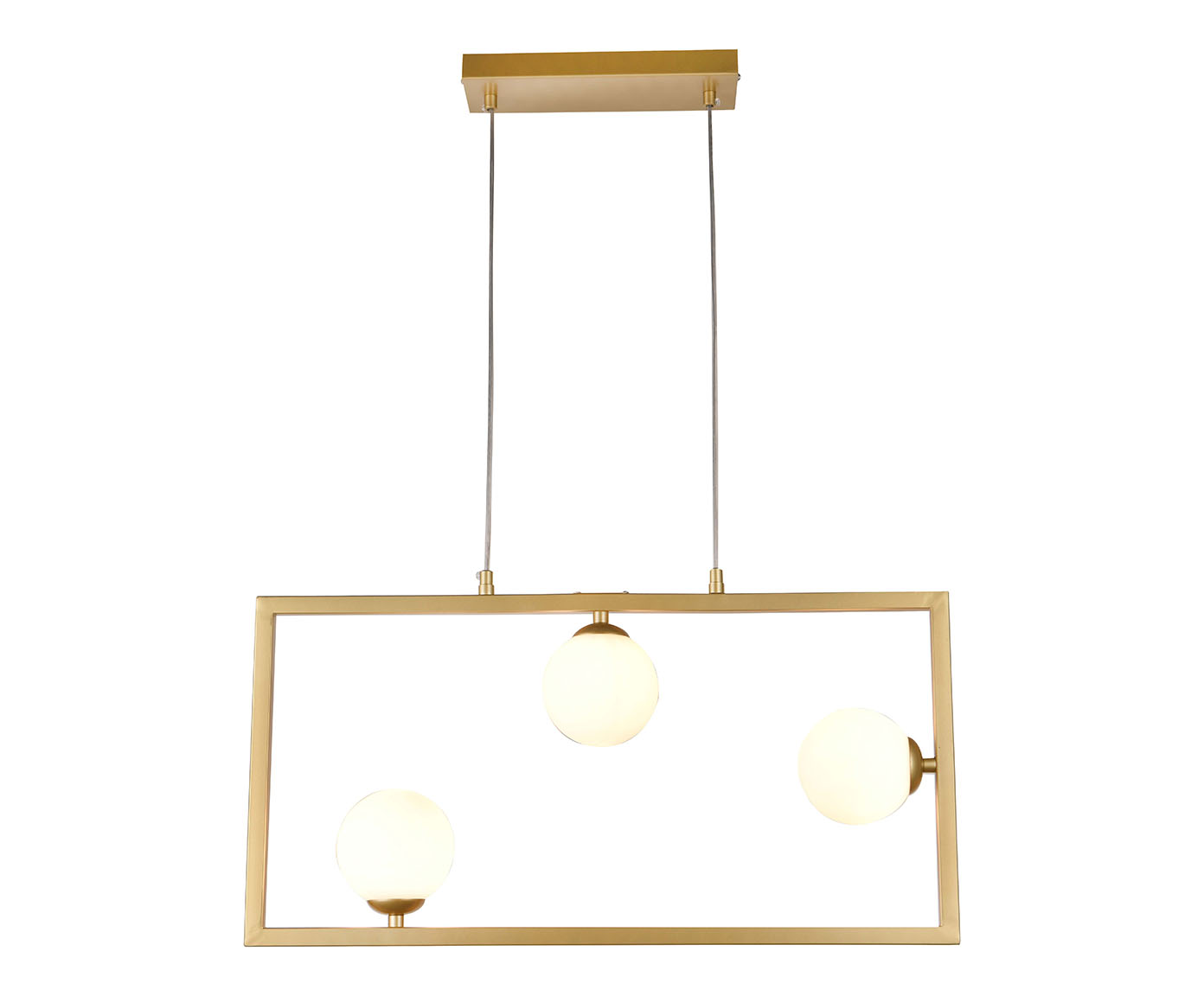 Pendente Balan&ccedil;o Dourado Branco I image number 0