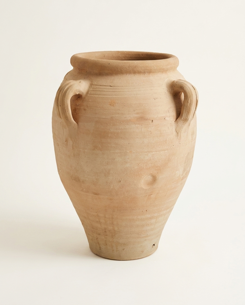 Vaso Marroquino em Cer&acirc;mica I Natural - image 1