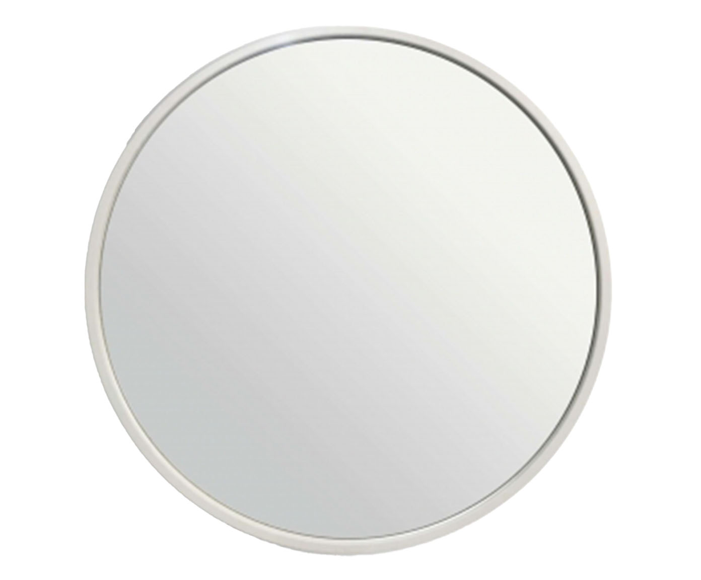 Espelho Round Branco - 30cm image number 1