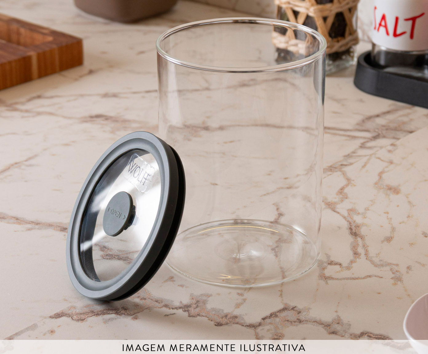 Porta-mantimento Donuts - 800ml image number 6