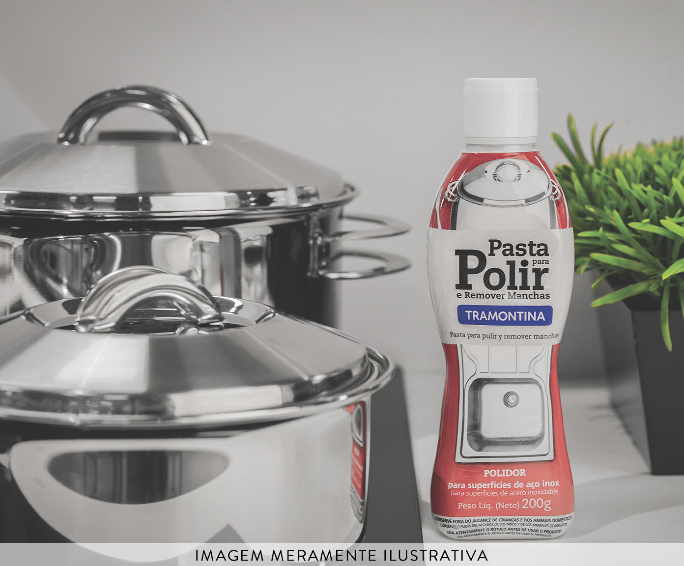 Pasta para Polir e Remover Manchas Tramontina image number 1