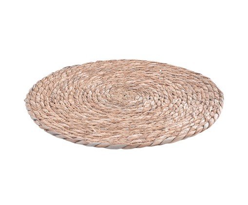 Lugar Americano Redondo Espiral Marrom image number 1