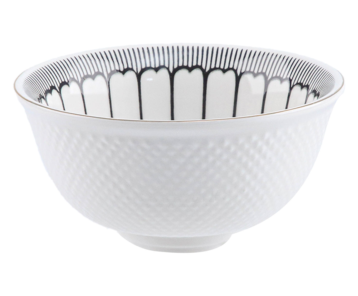 Bowl em Porcelana Th&aacute;ssia Branco ll image number 0