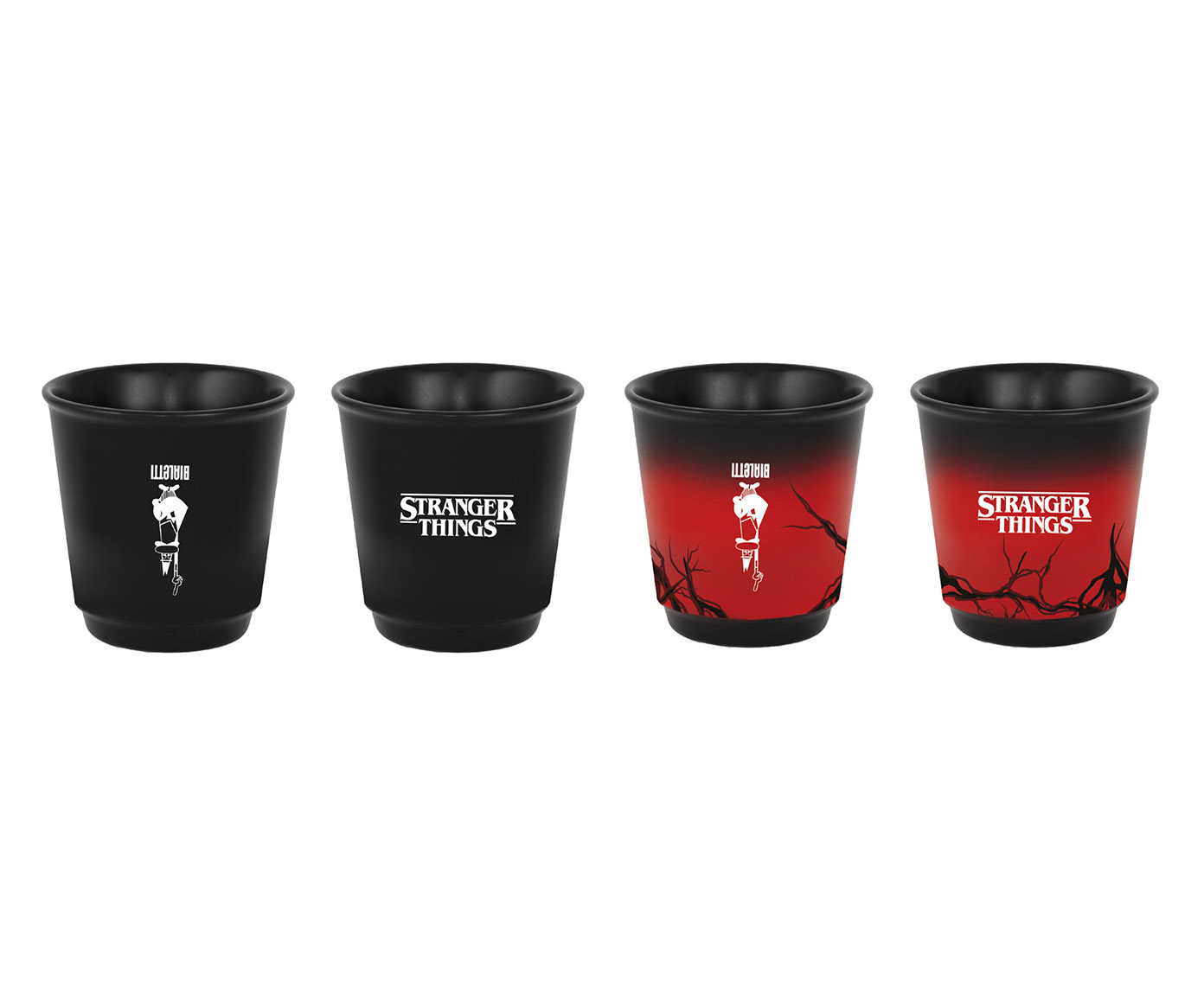 Jogo de Copos Espresso Stranger Things image number 0