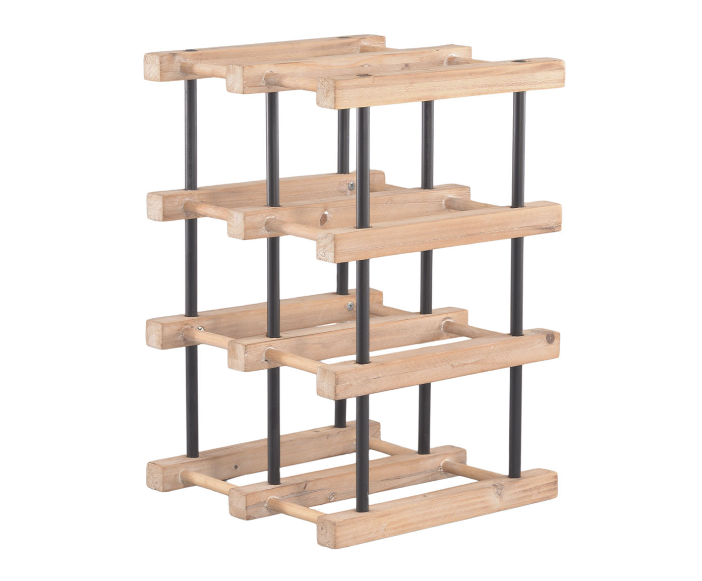 Suporte de Vinho em Madeira Wood image number 0