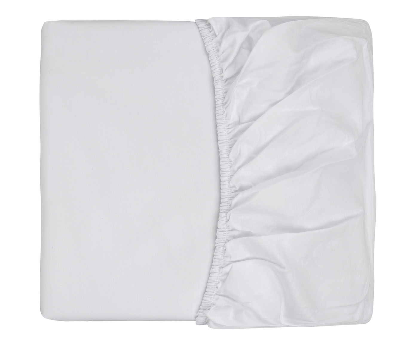 Len&ccedil;ol Inferior com El&aacute;stico Acetinado Fantasy Branco 300 Fios - image 1