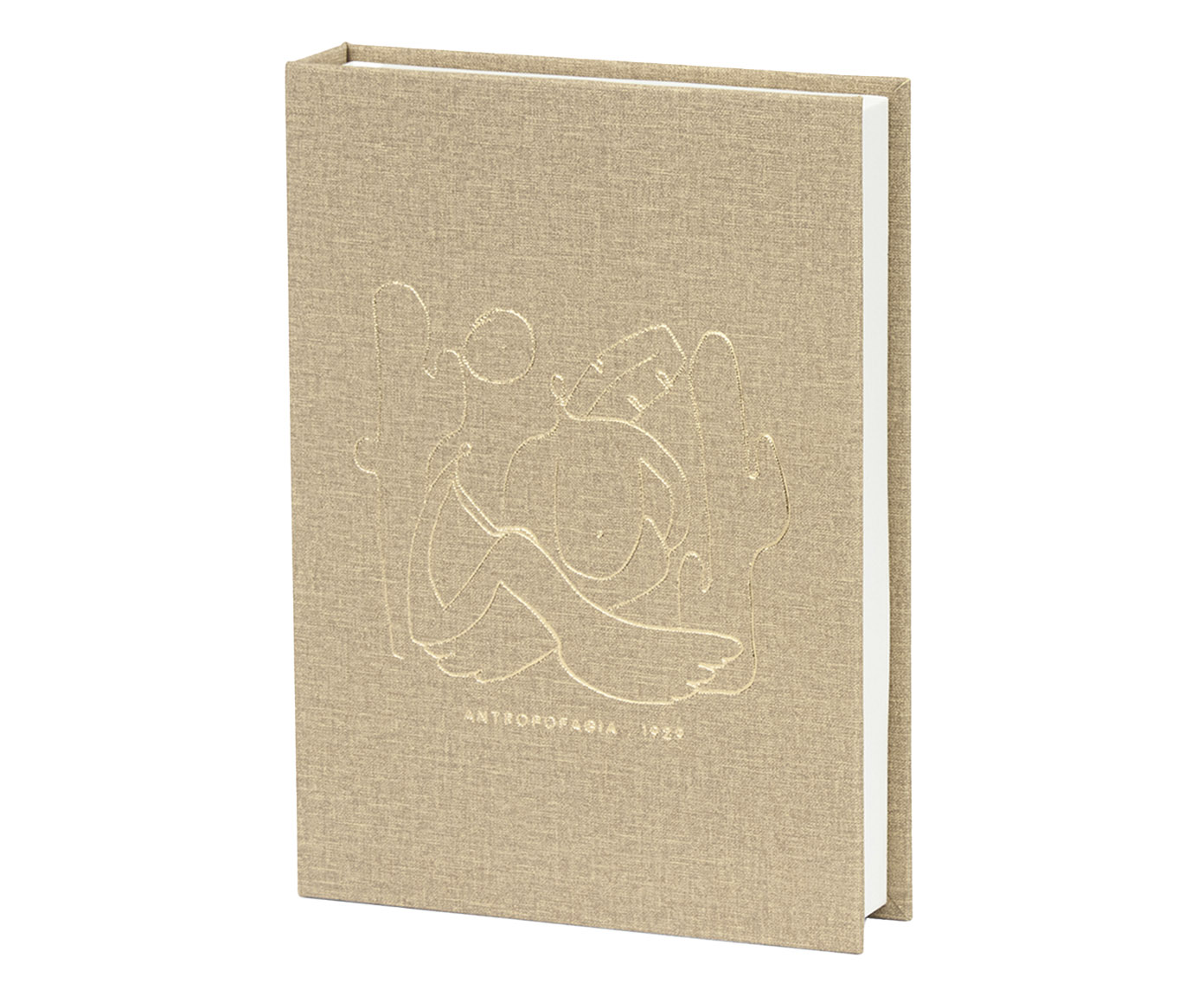 Livro-Caixa Antropofagia em Mdf e Pu - image 0