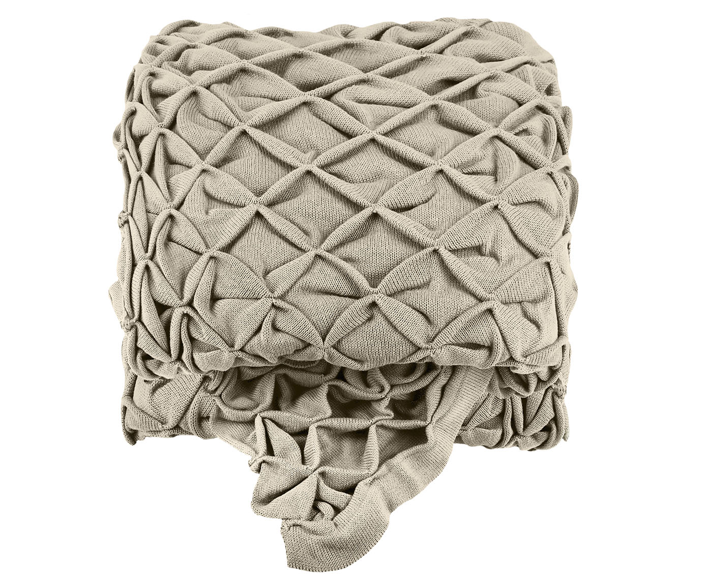 Manta de Origami Bege - image 0