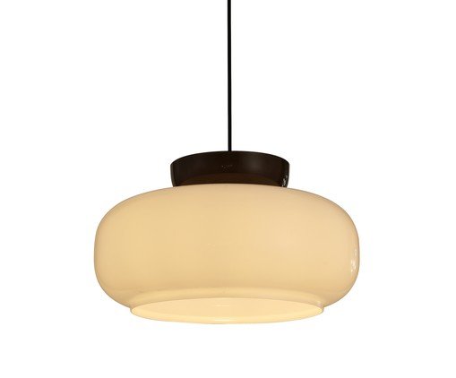 Pendente Bigli Opalino e Marrom - image 0