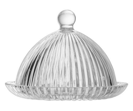 Queijeira em Cristal Renaissance Transparente image number 0