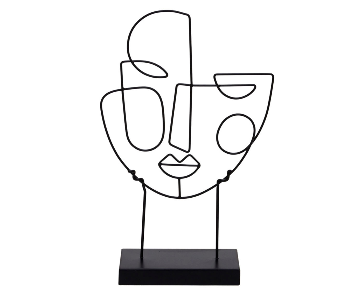 Escultura Decorativa Preto - image 0